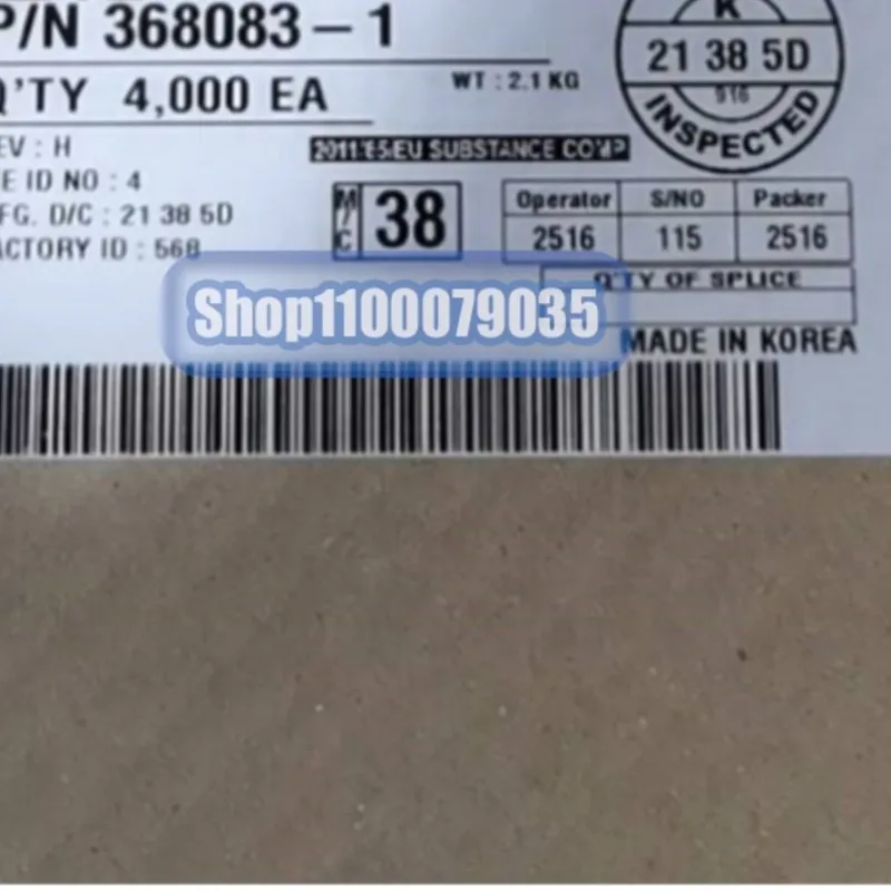 

500 шт./лот 368083-1 7165-1199 8100-3455 8100-3623 8100-3625 828922-1 963292-1 разъем новый оригинальный