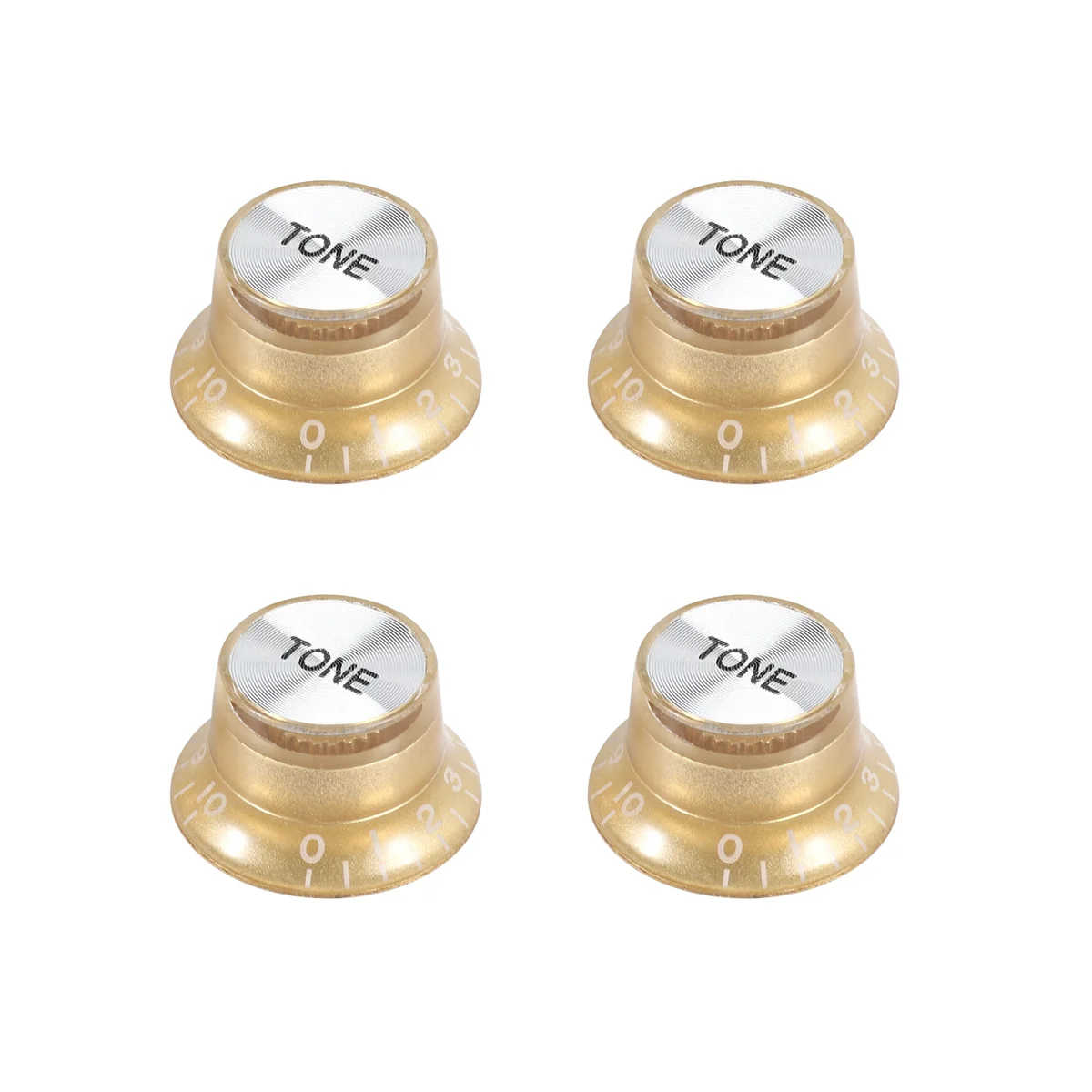 

Set Gold Top Hat Knob for Gibson for Les Paul Gold Foil Button