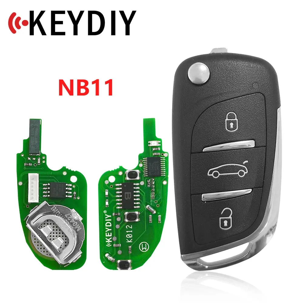 

KEYDIY NB Series NB11 3 Button Universal KD Remote Key for URG200/KD900/KD200 Key Programmer