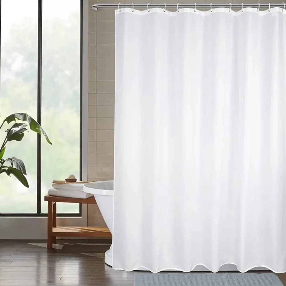 

Waterproof Bath Shower Curtain Peva Decorative For Home Hotel Motel Bathroom 120X180Cm Shower Partition Curtain