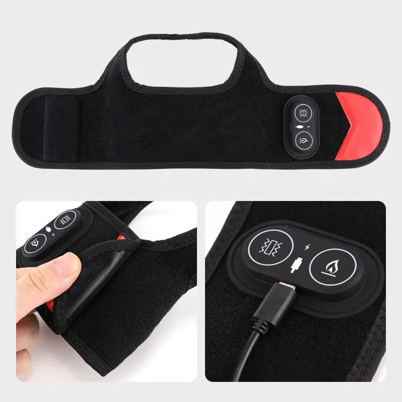 

【СОВЕРШЕННО НОВИНКА】для обогрева и массажа, красный свет, фотоэлектрическая защита лодыжки с 36 инфракрасными ламповыми бусинами для терапии лодыжки