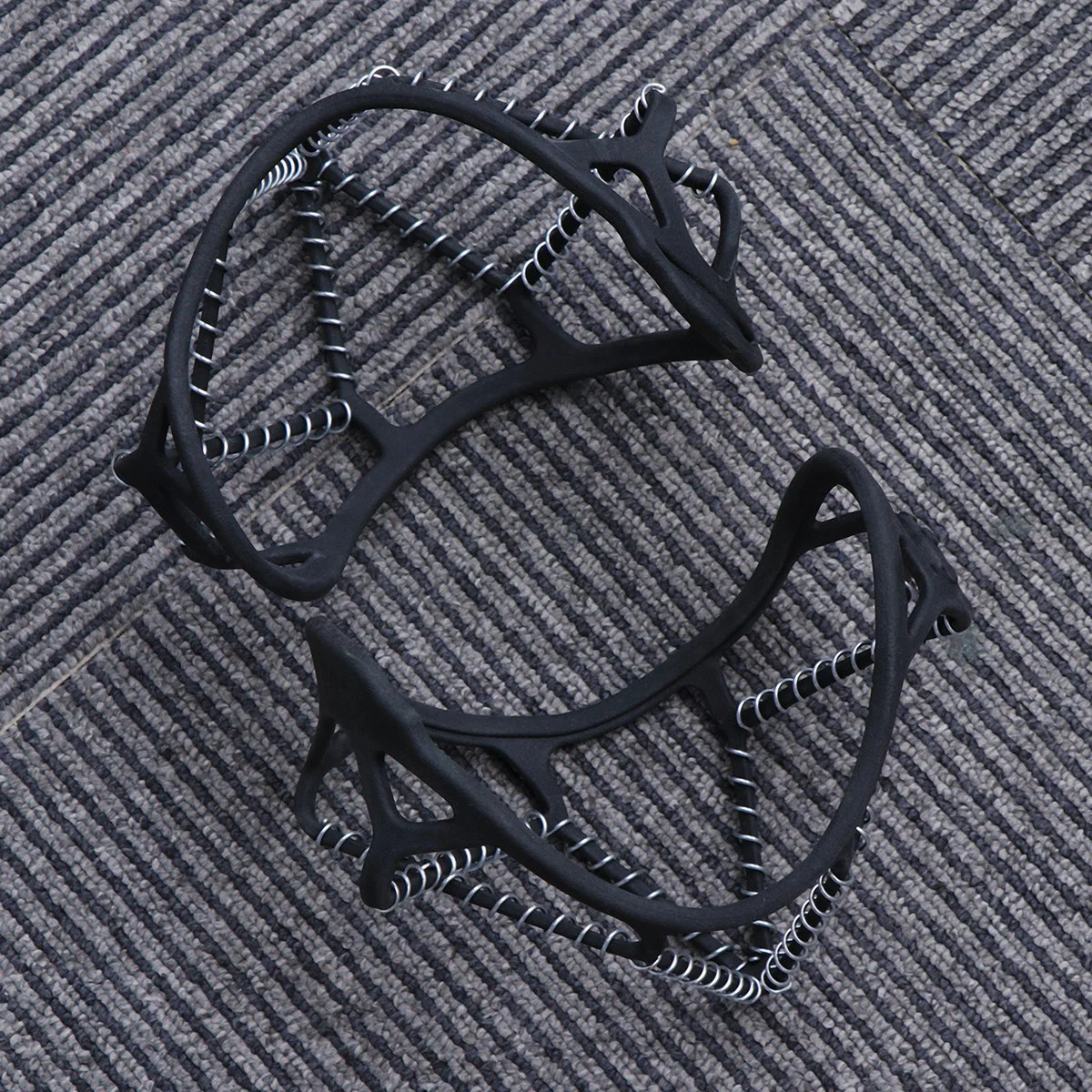 1 Pair Ice Snow Route Camping Outdoor Sports Shoe Cover Non-slip Crampons Ice Traction Cleats Ice Crampon Shoe Covers(