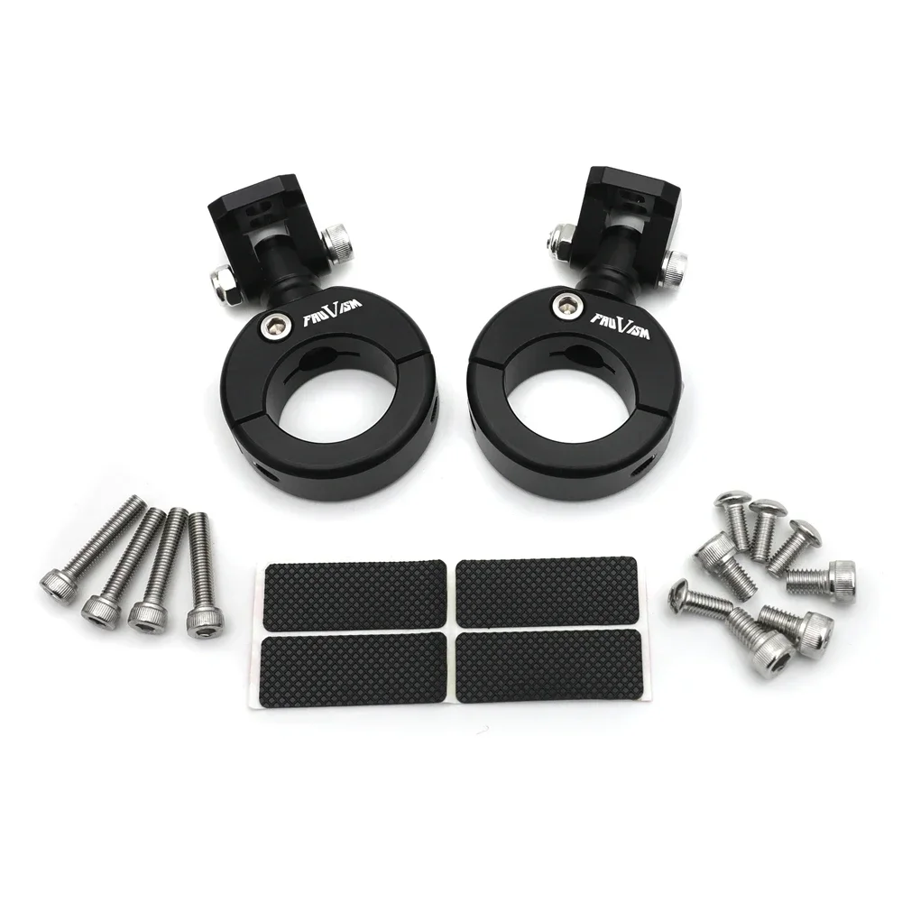 Монтажный кронштейн 28-32 мм для Honda Suzuki Kawasaki, бампер, модифицированная подставка для фар, поддержка прожектора, детали мотоцикла