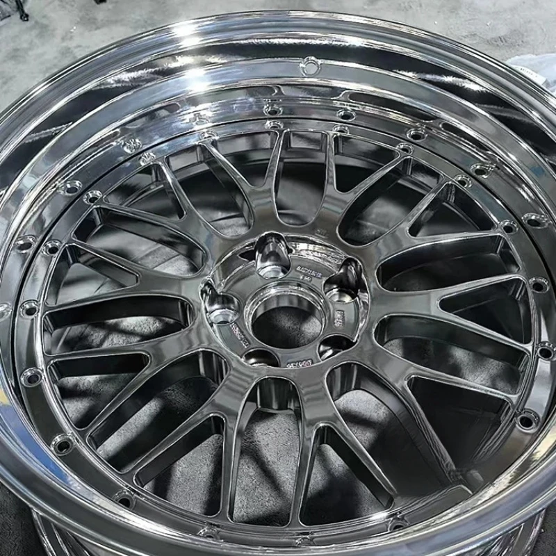 2-Piece Sport Chrome Forged Wheel Rims 18-19 Inch 5x112 5x114.3 5x120 Fit BMW M2 M3 M4 E36 E46 911 997