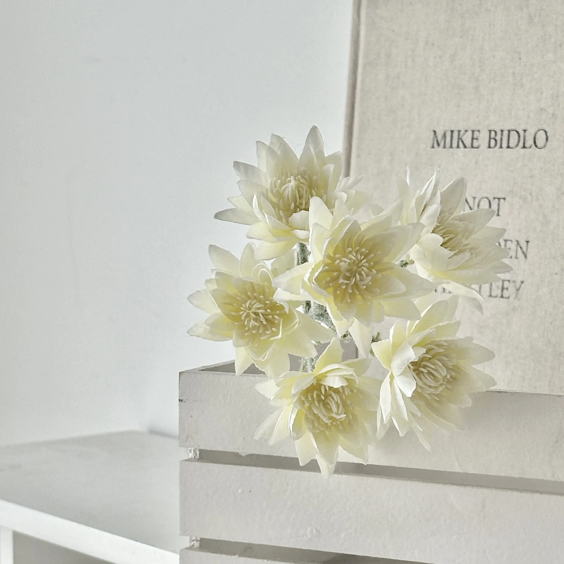 High-Quality Artificial Edelweiss, Rare Floral Materials for Model Room Floral Arrangement, Wedding Decor & Photography Props