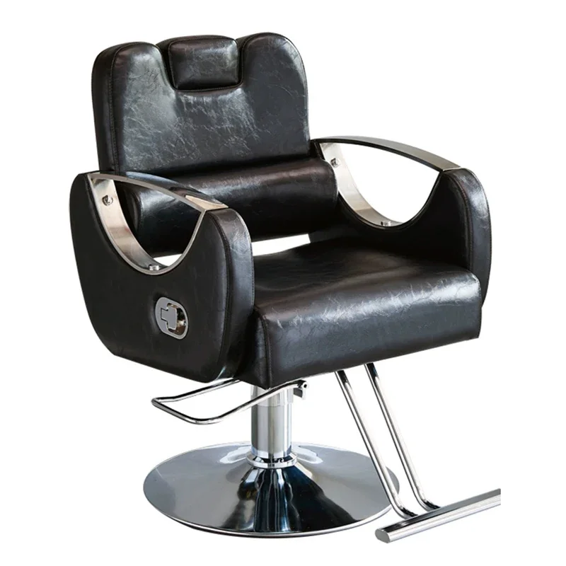 Hairdressing Chair Hair Salon Barber Shop Chair Liftable Haircut Stool Reclining Chair Barber Taburete Nail Salon Furniture