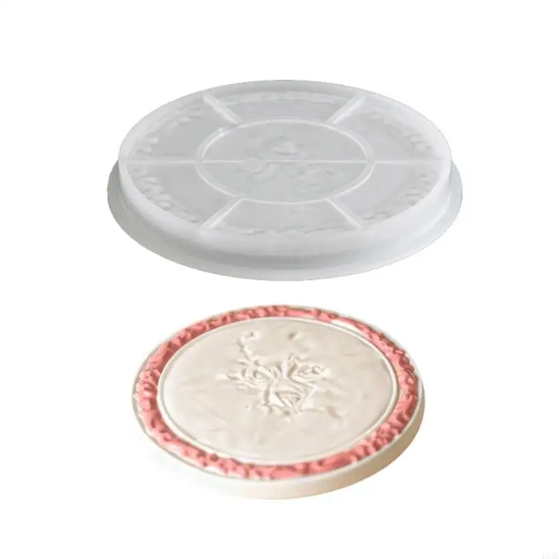

Reusable Silicone Mold Round Decorative For Resin Casting Art Supplies Jewelry Displays And Decors