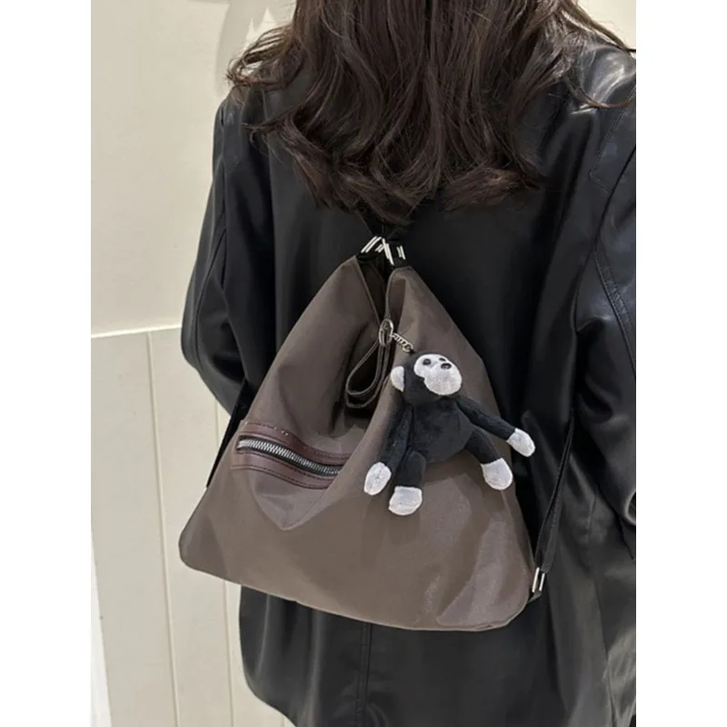 

Foufurieux Versatile Niche 2-ways Backpack Straps Large Capacity Chain Bag Small Fresh Dual-use Fragrance Style Shoulder Bags
