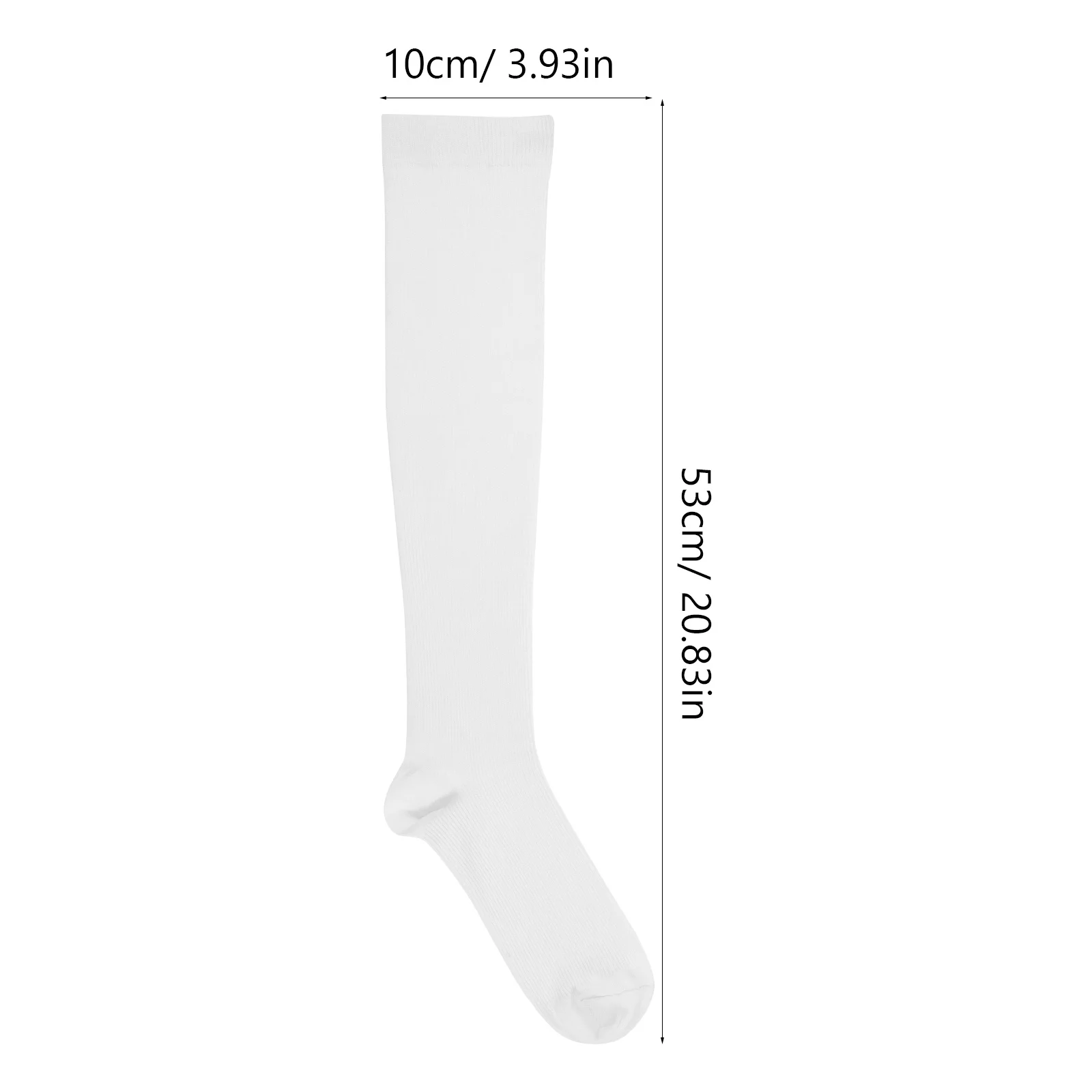 3 أزواج من الجوارب الرياضية المضغوطة للركبة للسياج والجري والتدريب الداعم وخفيف الوزن وجيد التهوية