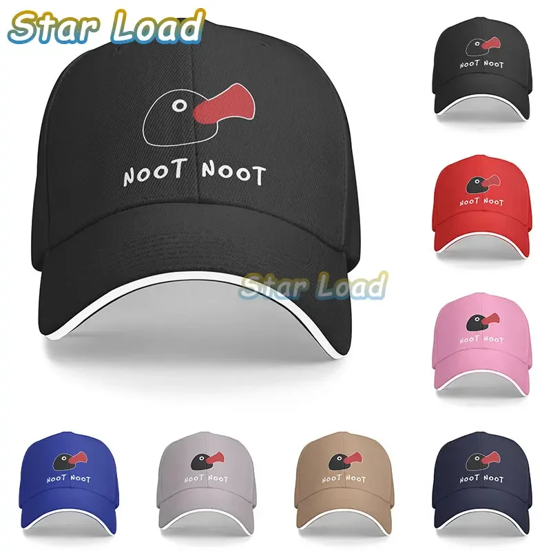 

Noot Noot Baseball Cap Men Hats Women Visor Protection Snapback Pingu Pinga Penguin TV Caps