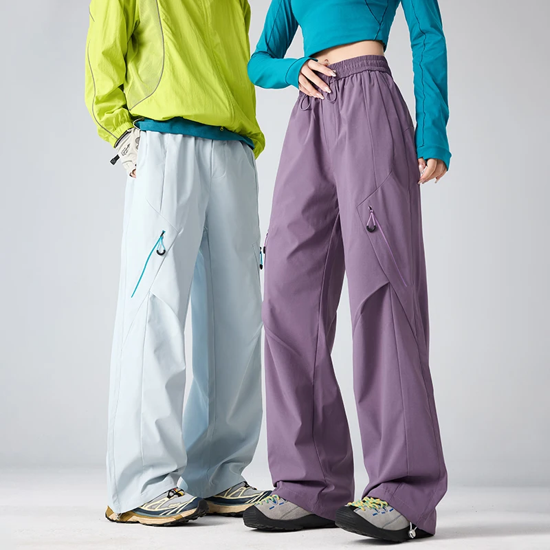 Sommerliche Outdoor-Freizeithose für Paare: Funktional, kühlend, trockenhaltend, bequem, hautfreundlich, atmungsaktiv, wasserabweisend