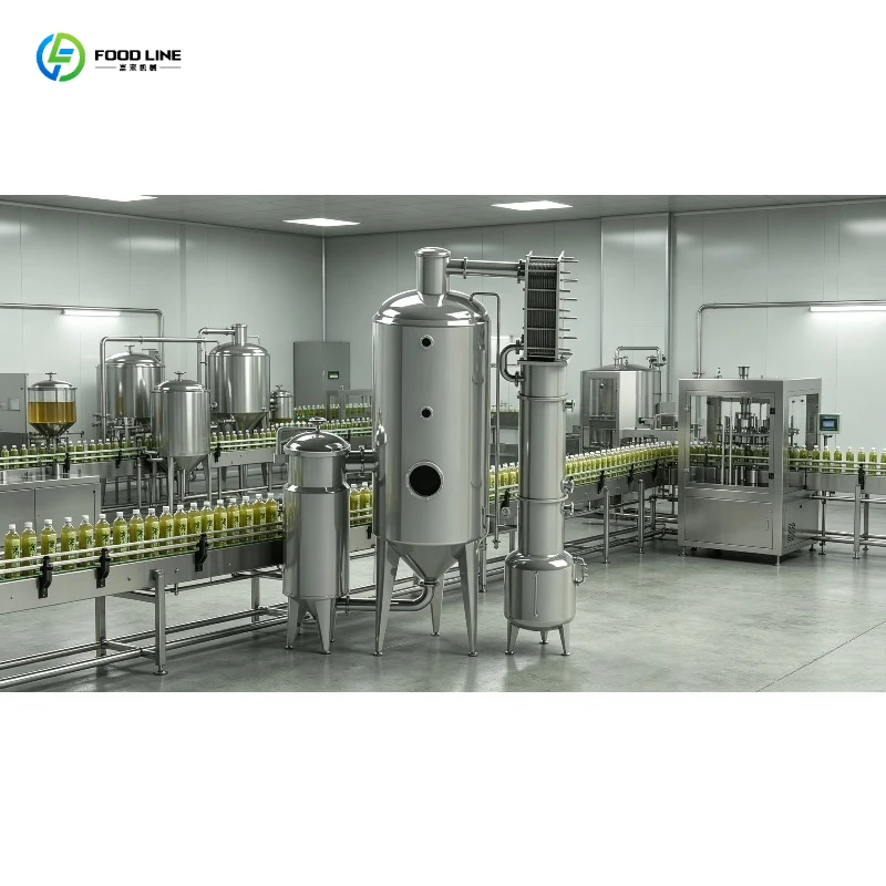 Evaporation Machine Steam Thermal Concentrator Low Temp Vacuum Efficient for Edible Gelatin Thickening Plant