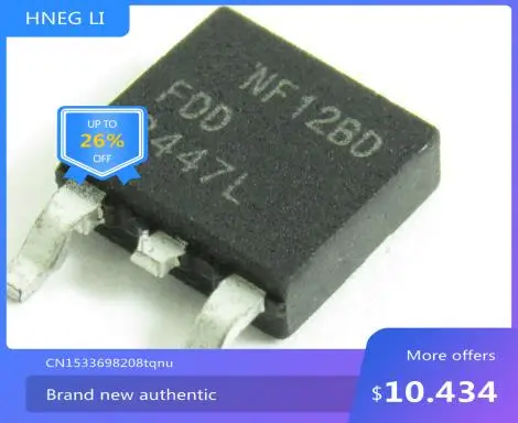 50PCS Free shipping FDD8447L FDD8447 original 40V TO-252-2