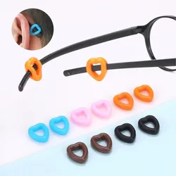 20pcs(10pairs) Colorful Silicone Glasses Eyeglasses Anti Slip Ear Hook Temple Tip Holder Eyewear Sport Accessories AH017