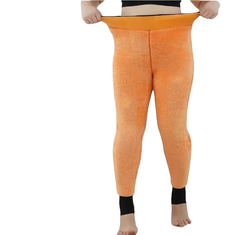 -30 ℃   / -22 ℉   Echt warme nieuwe dikke fleece panty voor dames, warme legging, groot, groot, grote maten, damesbroeken, winterkleding