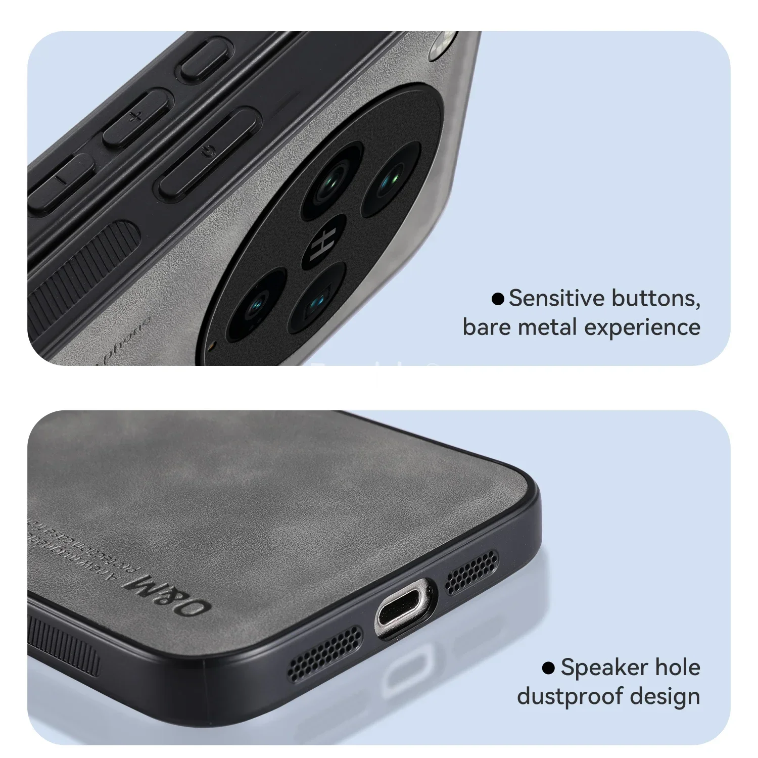 Custodia magnetica in pelle nabuk per OPPO Find X8 Pro Custodia protettiva antiurto Guscio posteriore Coque Capa Fundas