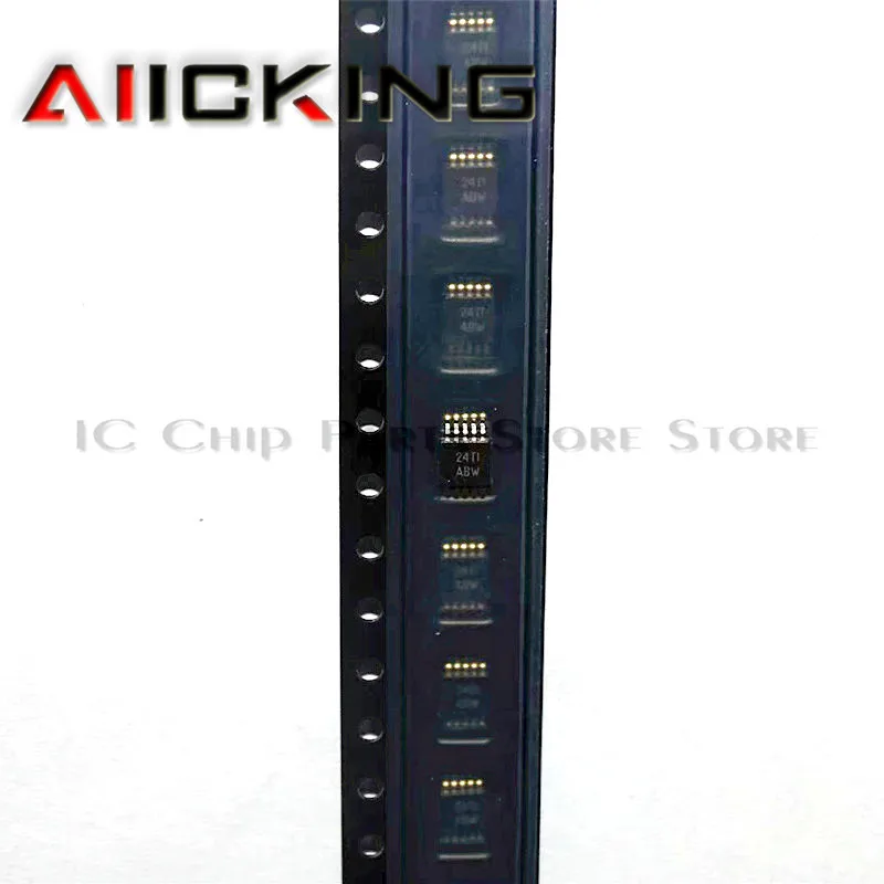 TLV2473CDGQR 5pcs/lots, MSOP10, OP Amp Dual GP R-R I/O ±3V/6V 10Pin HVSSOP EP T/R, 100% Original integrated IC chip, In Stock