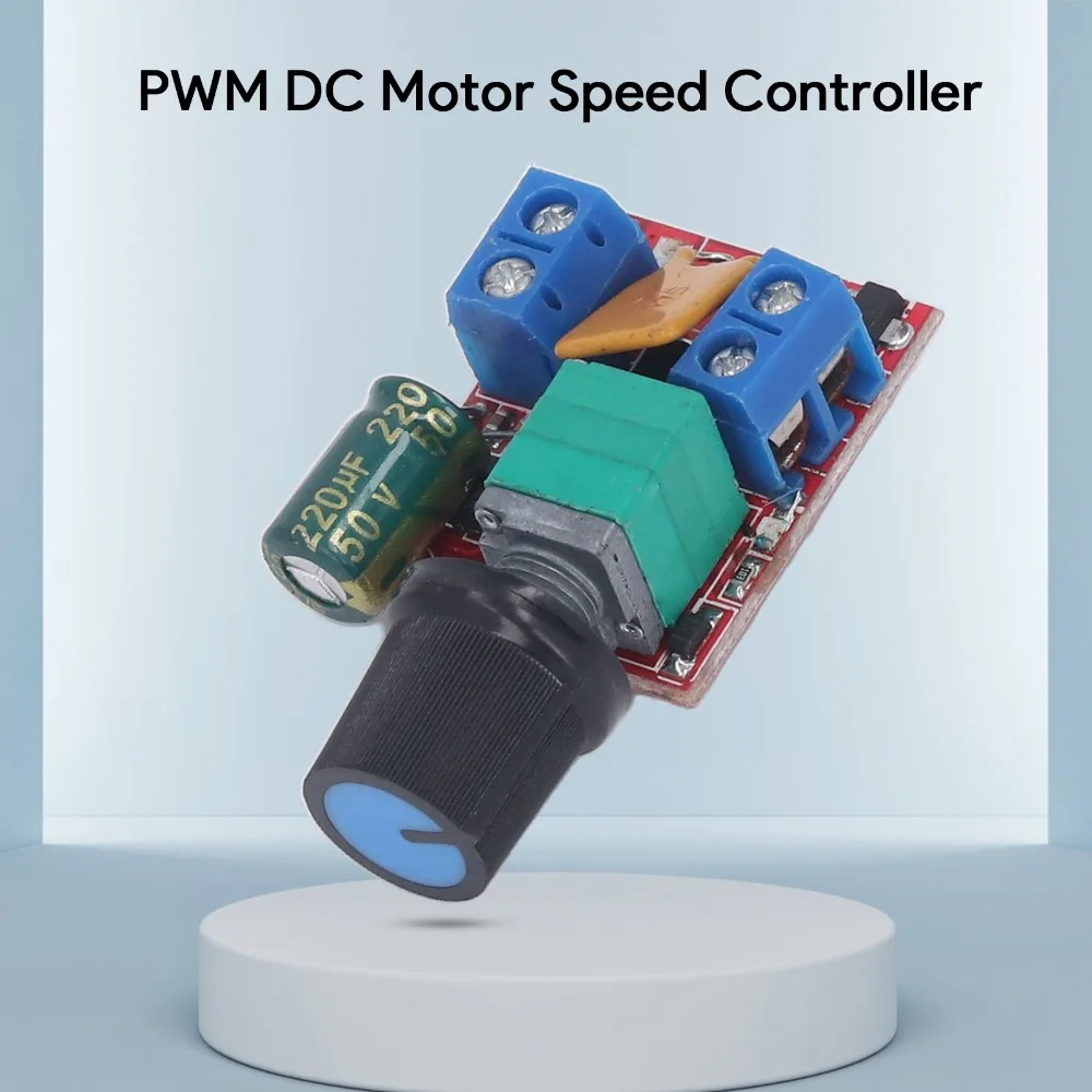 3pcs 3V-35V Motor Speed Controller 1% to 100% Duty Cycle Self Recovery Fuse LED Dimmer Control Board Speed Control Switch