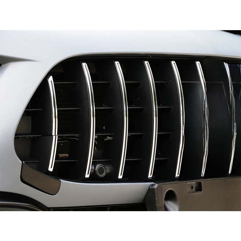For Mercedes Benz A Class W177 Modify A45 AMG Body Kit Front Bumper Grille