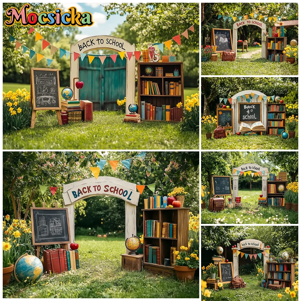 Kids Outdoor Chalkboard - Mocsicka-fondo fotográfico para la vuelta al