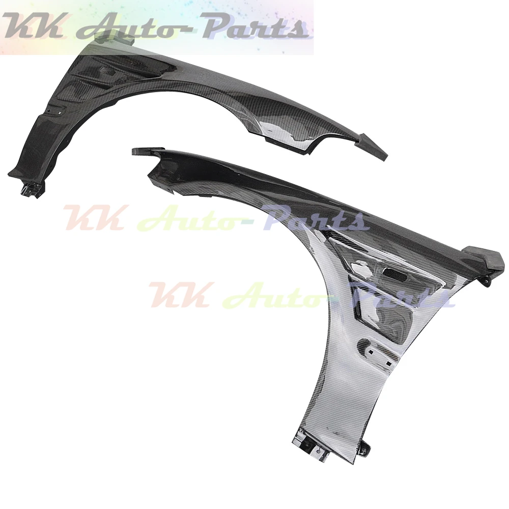 

For Honda CIVIC EG 1992-1995 K6 3D Carbon Fiber Front Side Bumper Fender Air Intake Vent Spiltter Body Kits Auto Tunning