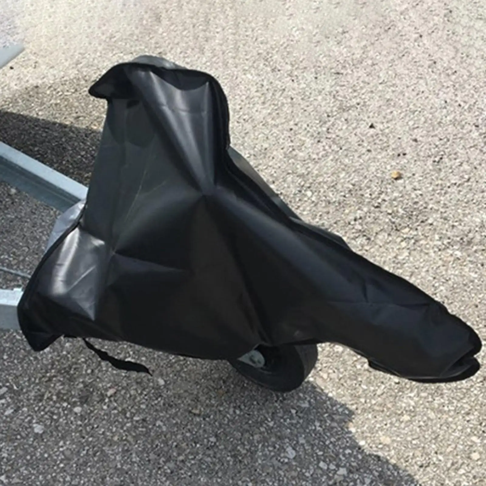PVC Caravan Towbar Cover RV All Weather Protection Rain Snow