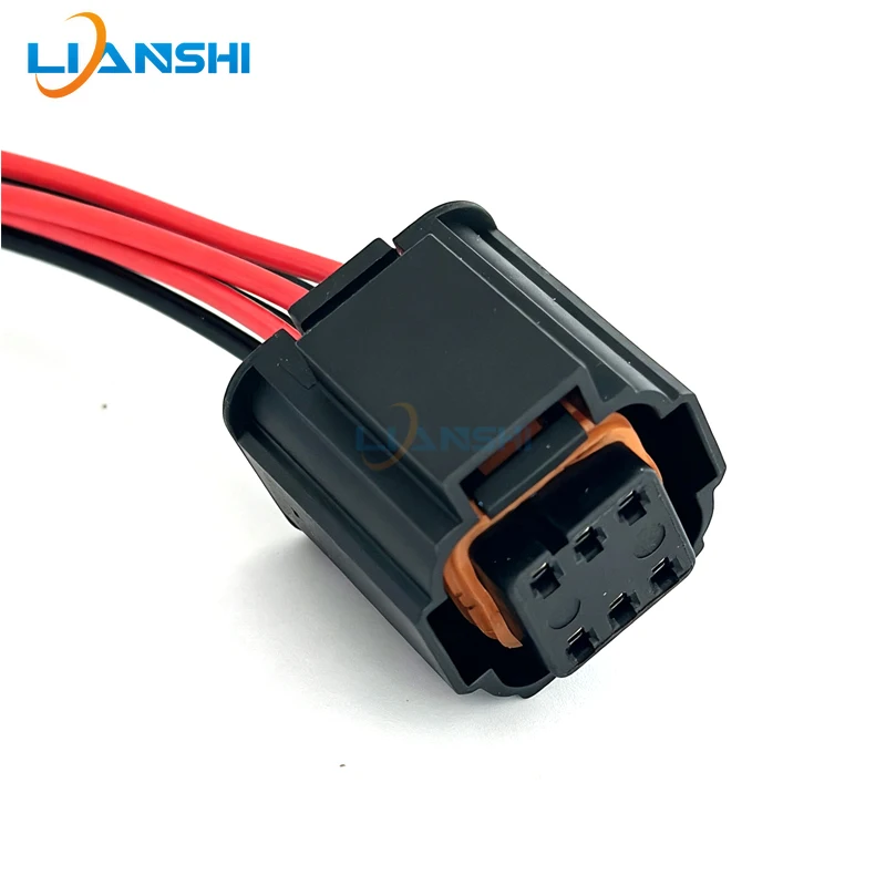 6Pin 805-521 Hirschmann Style Sealed Connector Kit w/Terminals For BMW Throttle Body E46 E90 X5 Harness