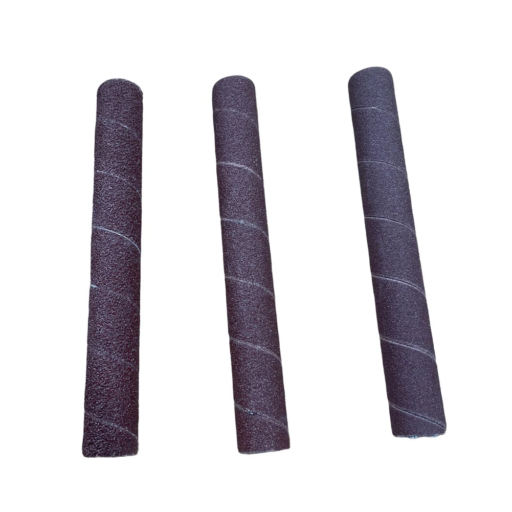 3Pcs Sanding Drum Sleeves Sandpaper 4.5inch 80/150/240 Grit Vibrating Spindle For Sander Sleeve Polishing Tools Accessories