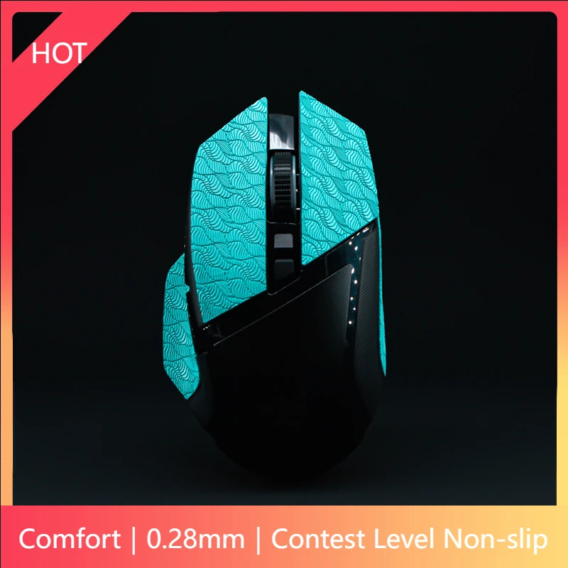 RZ Basilisk V2/V3pro/V3 X Mouse Grip Tape Customized 0.28/0.5mm Ultrathin Contest Level Non-slip Sweat Absorption Mouse Sticker