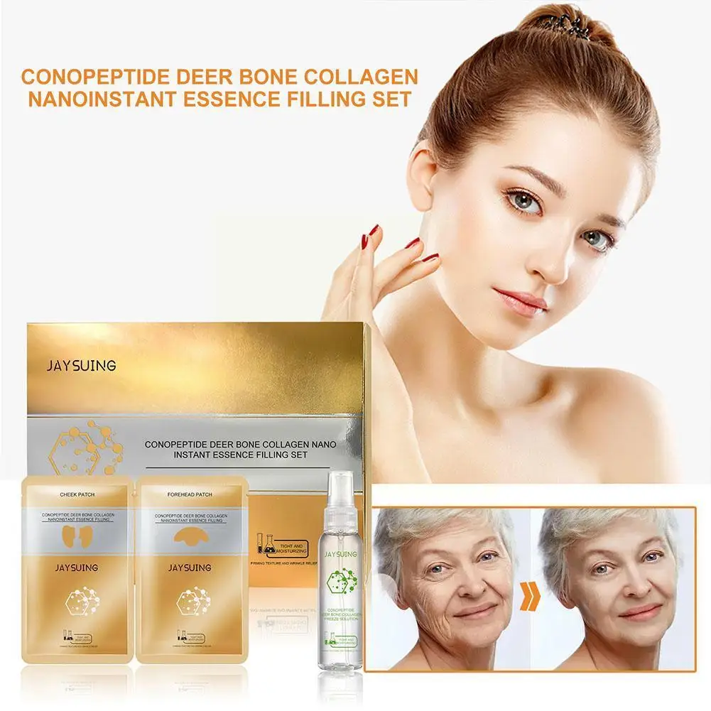 

Bone Collagen Essence Suit Nano Instant Essence Filling Patch Box For Moisturizing Repair Skin Brightness And Whiteness Skincare