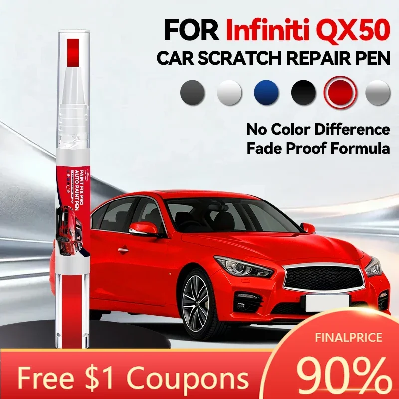 2026 Car Tool Accessories For 2013-2025 INFINITI QX50 Car Paint Repair Pen Accessories White QM1 QBE Gray KBZ Blue BW5 Red NBA G