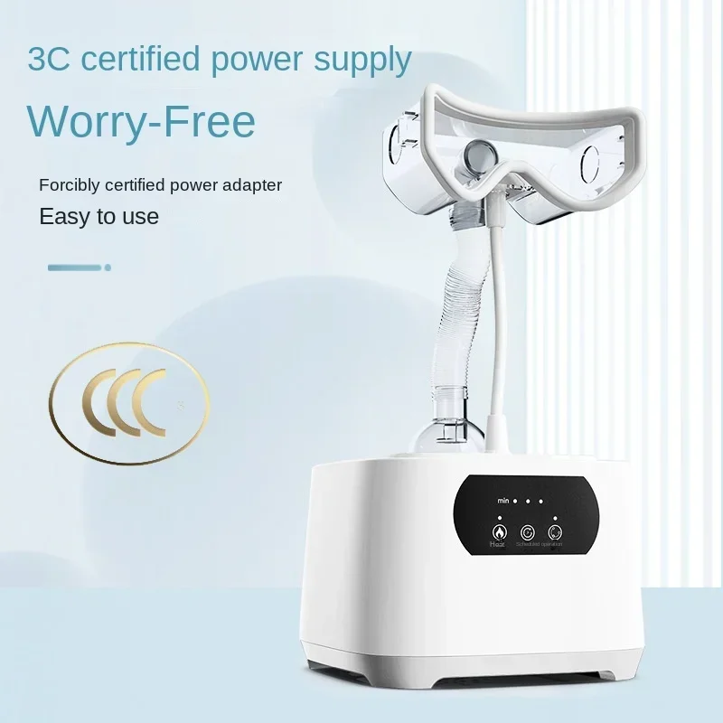 Eye fumigation and beauty equipment household ultrasonic spa nebulizer relieve eye fatigue replenish water and moisturize