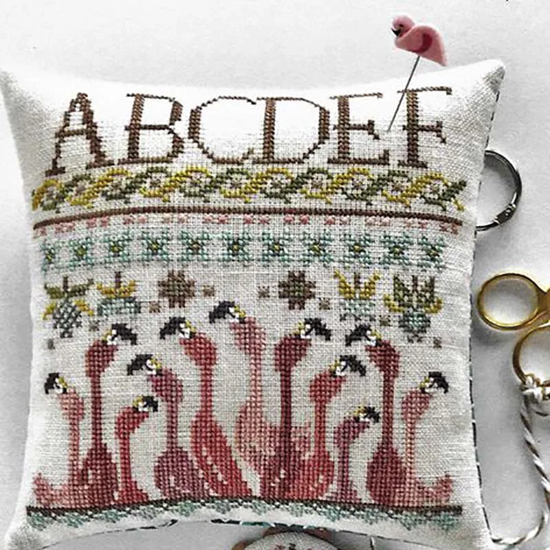 ZC133 Cross stitch kits Cross-stitch embroidery sets Needlework set threads Pin Needle Cushion Biscornu Counted Cross-Stitching