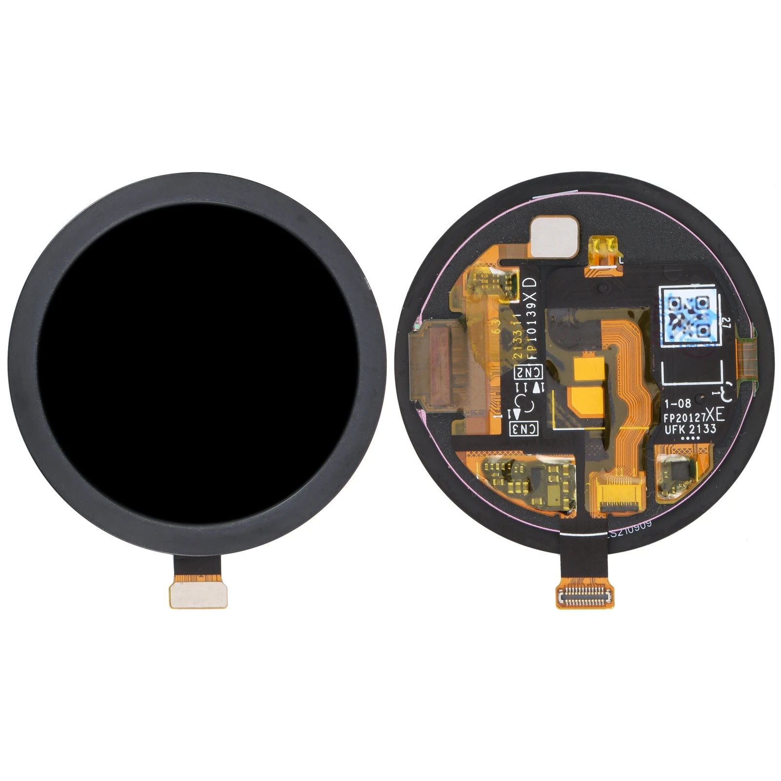 1.32'' AMOLED Screen for Huawei Watch GT 3 Pro 43mm Ceramic FRG-B19 Smartwatch Display Touch Screen Full Assembly Replacement