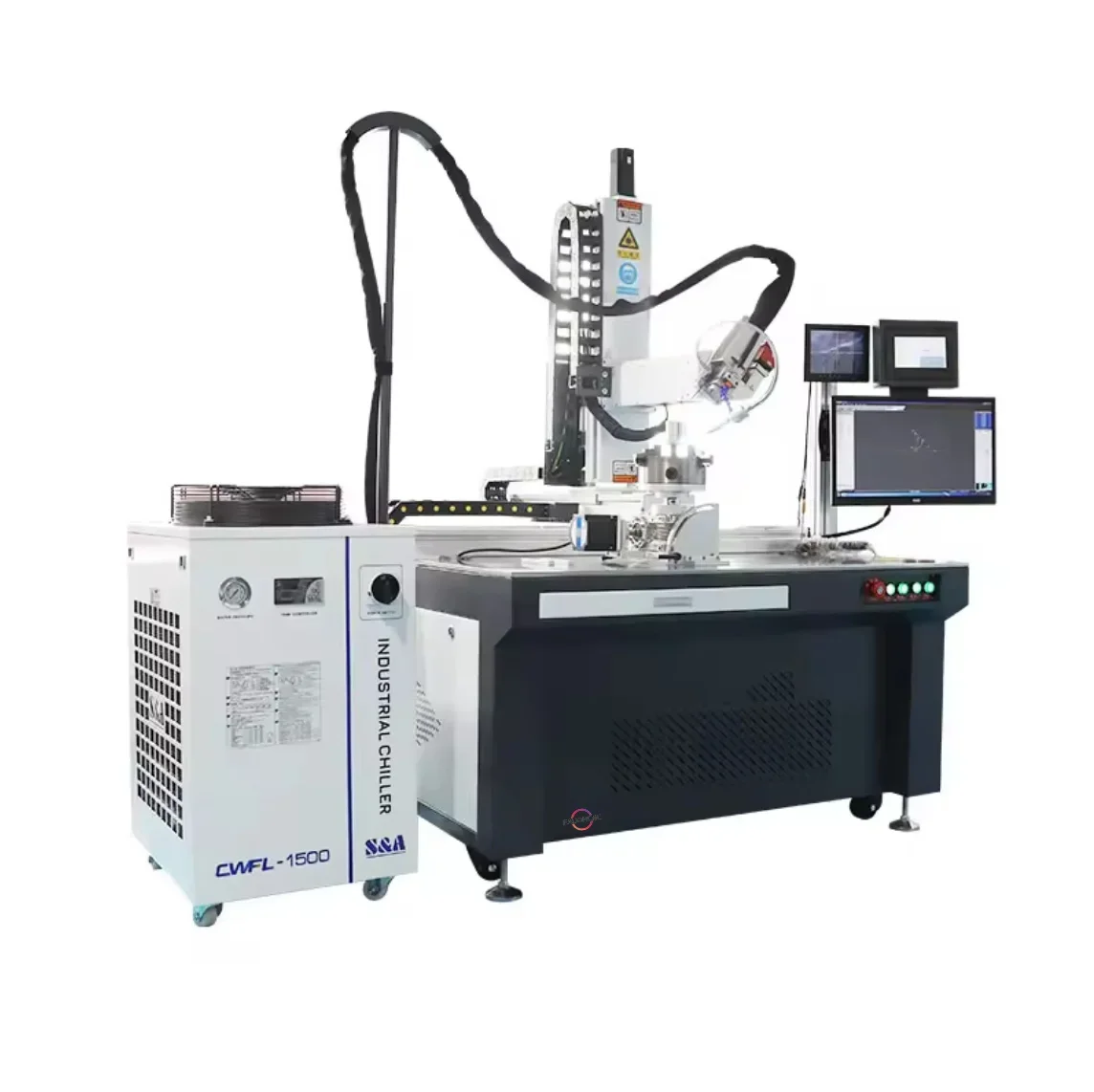 1000w 1500W 2000w MAX JPT RAYCUS source optical fiber cnc XYZ and rotary four axis automatic  welder welding machine