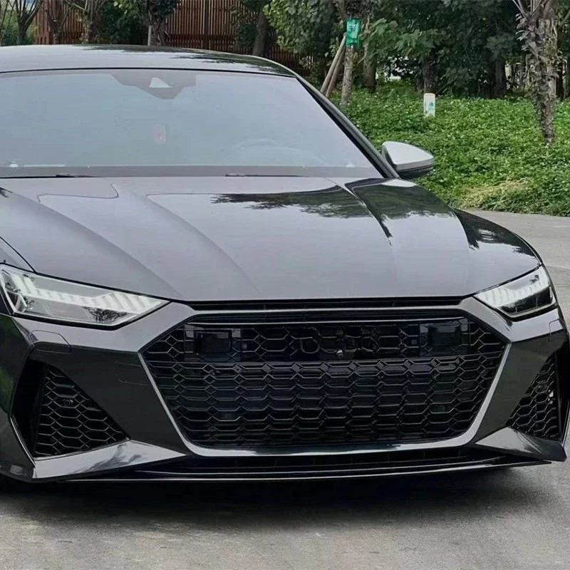 Suitable for Audi a7 S7/RS7 cellular medium network large surrounded front bar A7 Darth Vader 24 A7L