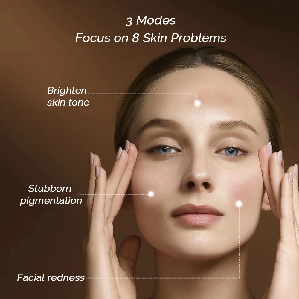 DPL Instrumento de beleza para rejuvenescimento da pele, cuidados com o gelo, manchas desbotadas, brilho facial, fóton, reparação da pele, spa, uso doméstico, ferramenta de beleza