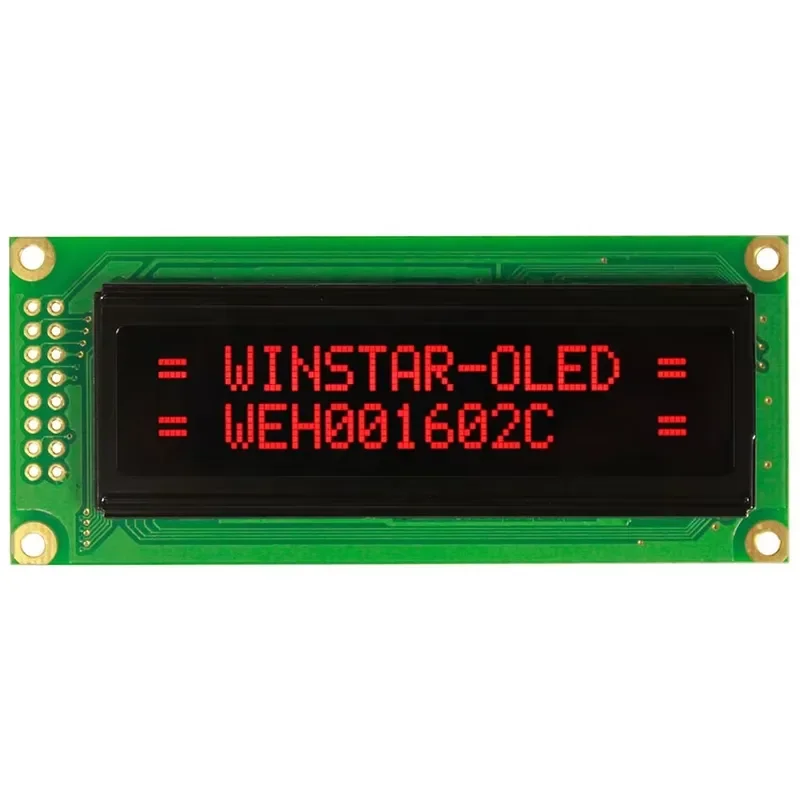 Organic Light Emitting Diode WEH001602C Character Display 16 * 2 162 LCM COB SPI Organic Light Emitting Diode 1602 Panel