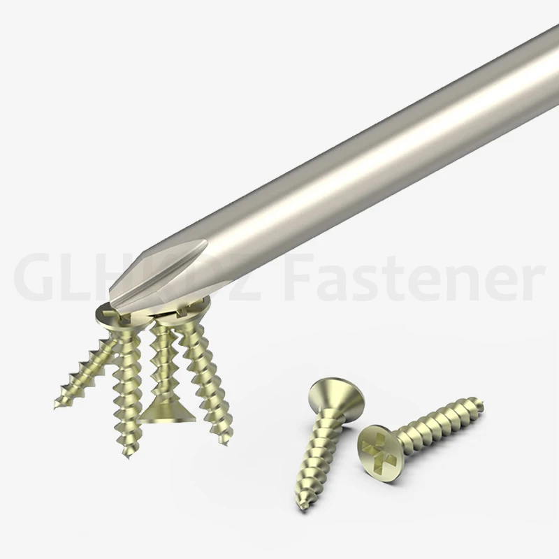 50-200mm Phillips Screwdriver Bit Cross Head Electric Screwdriver Bit Hex Shank Magnetic Driver Bit Power Tool Bits PH00-PH2 - Image 5