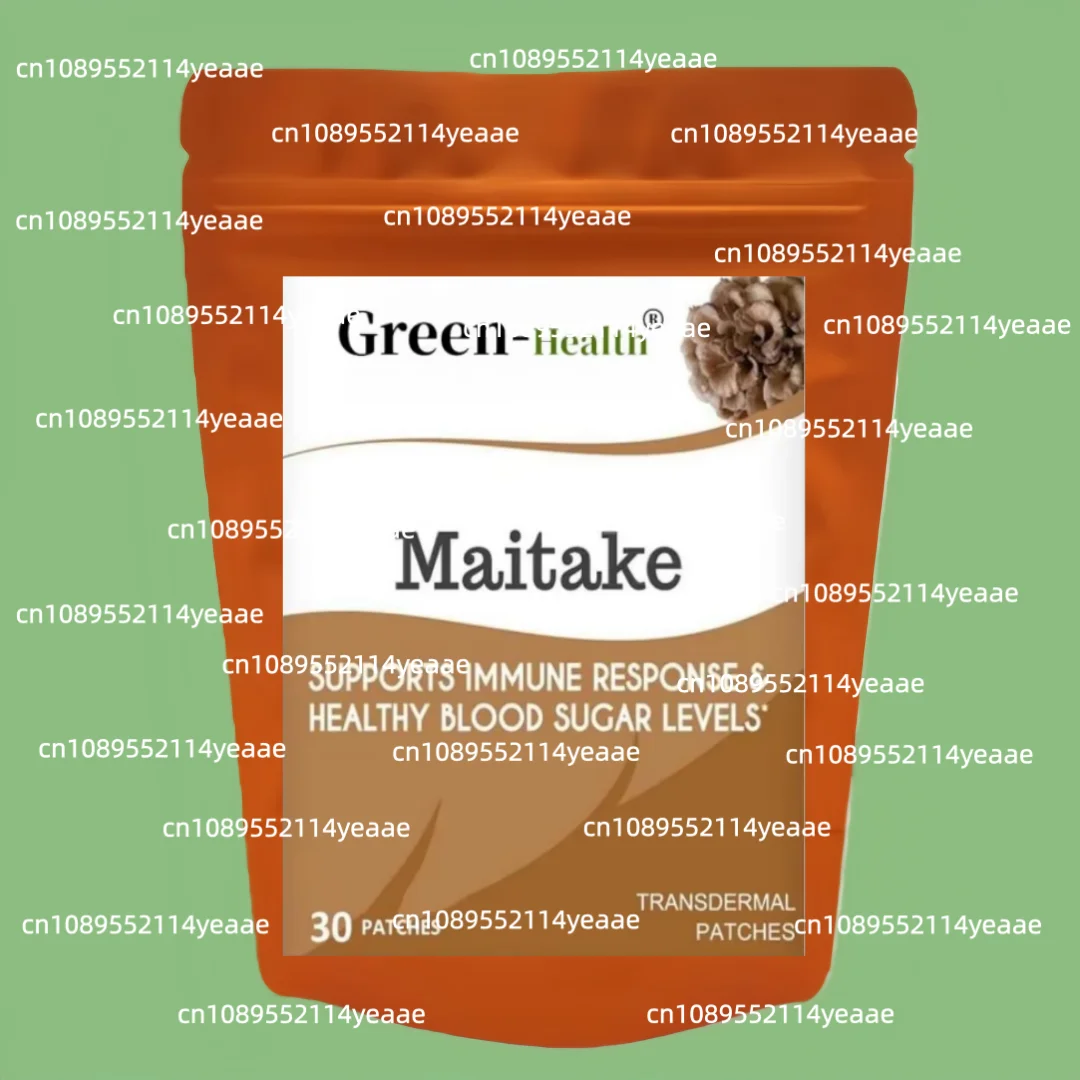 30 Patches Maitake Mushroom Transdermal Patches for Immune System Support, Stress Relief, Build Energy, Strength Booster