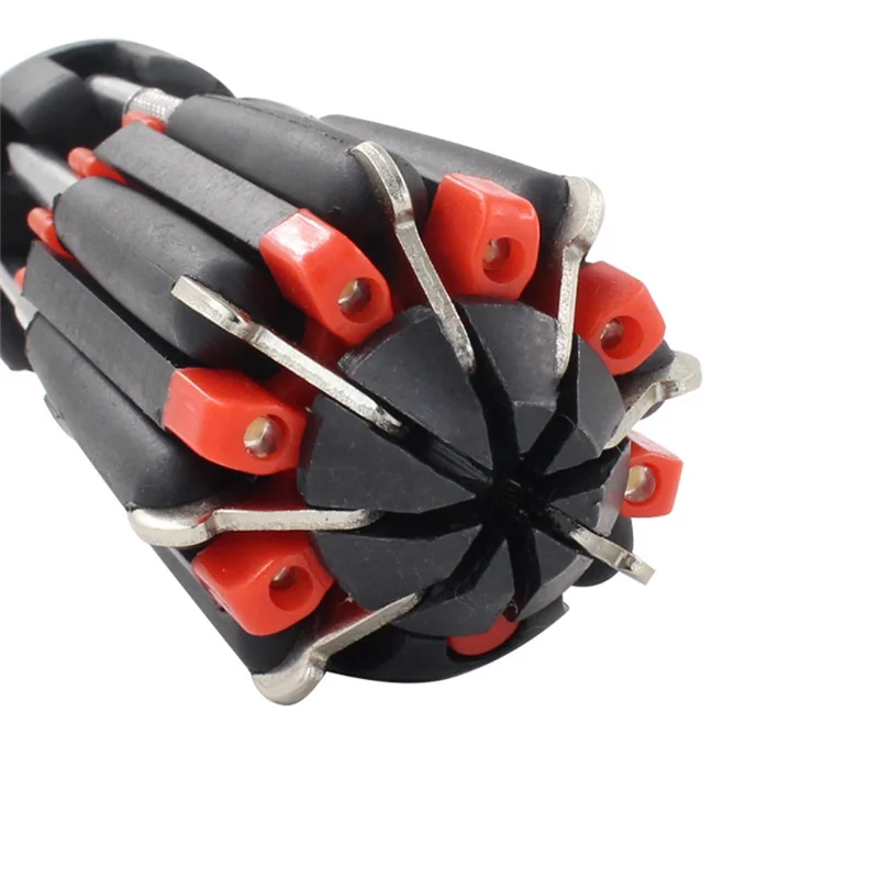 Multifunction 8 in 1 Screwdriver Repair Screwdriver with Light Portable Household Screwdriver