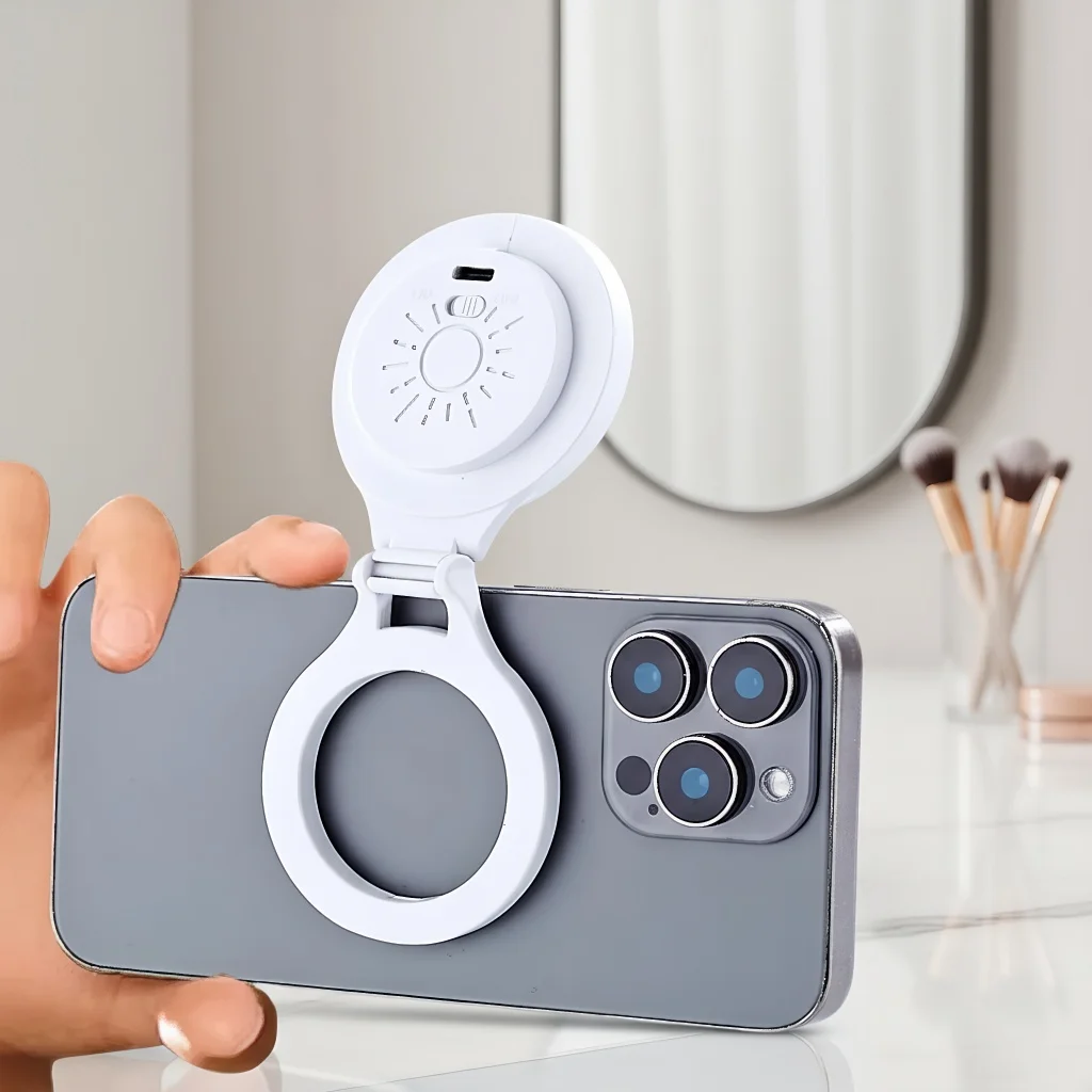 

Magnetic Mobile Phone Fill Light, Soft Photography Camera Light for Live Video, Atmosphere Light, Phone Fill Light