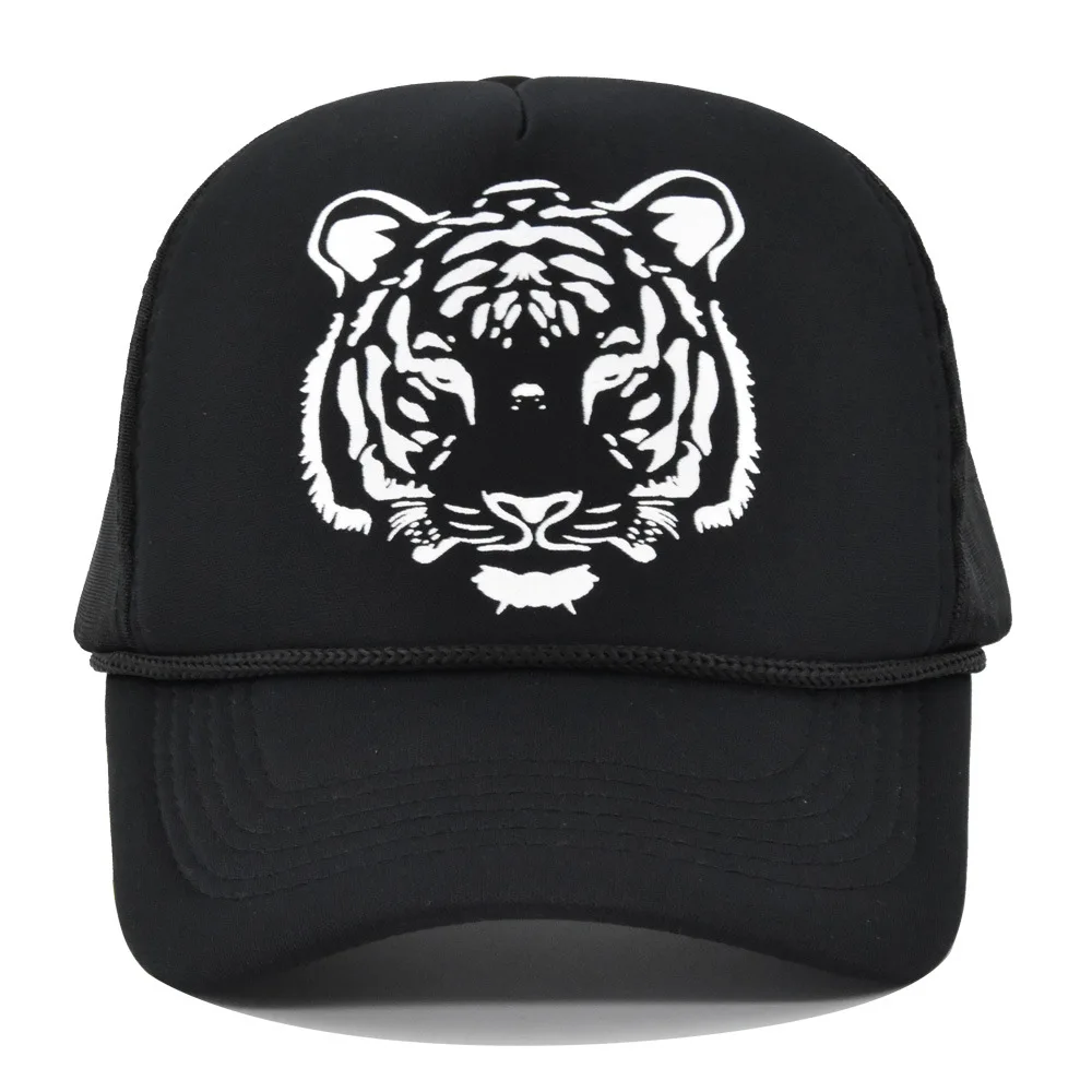 Tiger Baseball Caps Trucker Snapback Dad Hats Cool Hip Hop Sports Printed Tennis Caps for Men Women