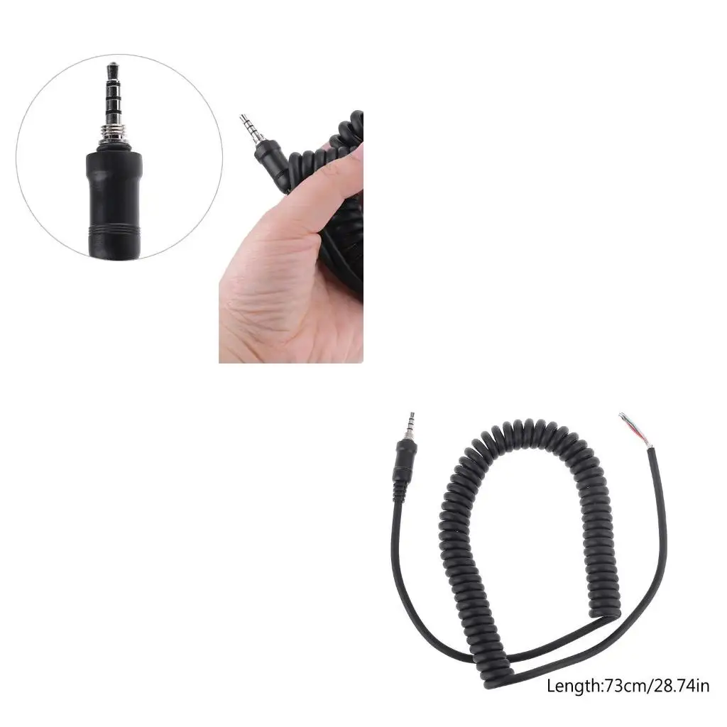 

Speaker Mic Micorphone Cable for Yaesu VX-6R VX-7R FT-270R FT-277R VX-120 VX-127 VX-170 Walkie Talkie