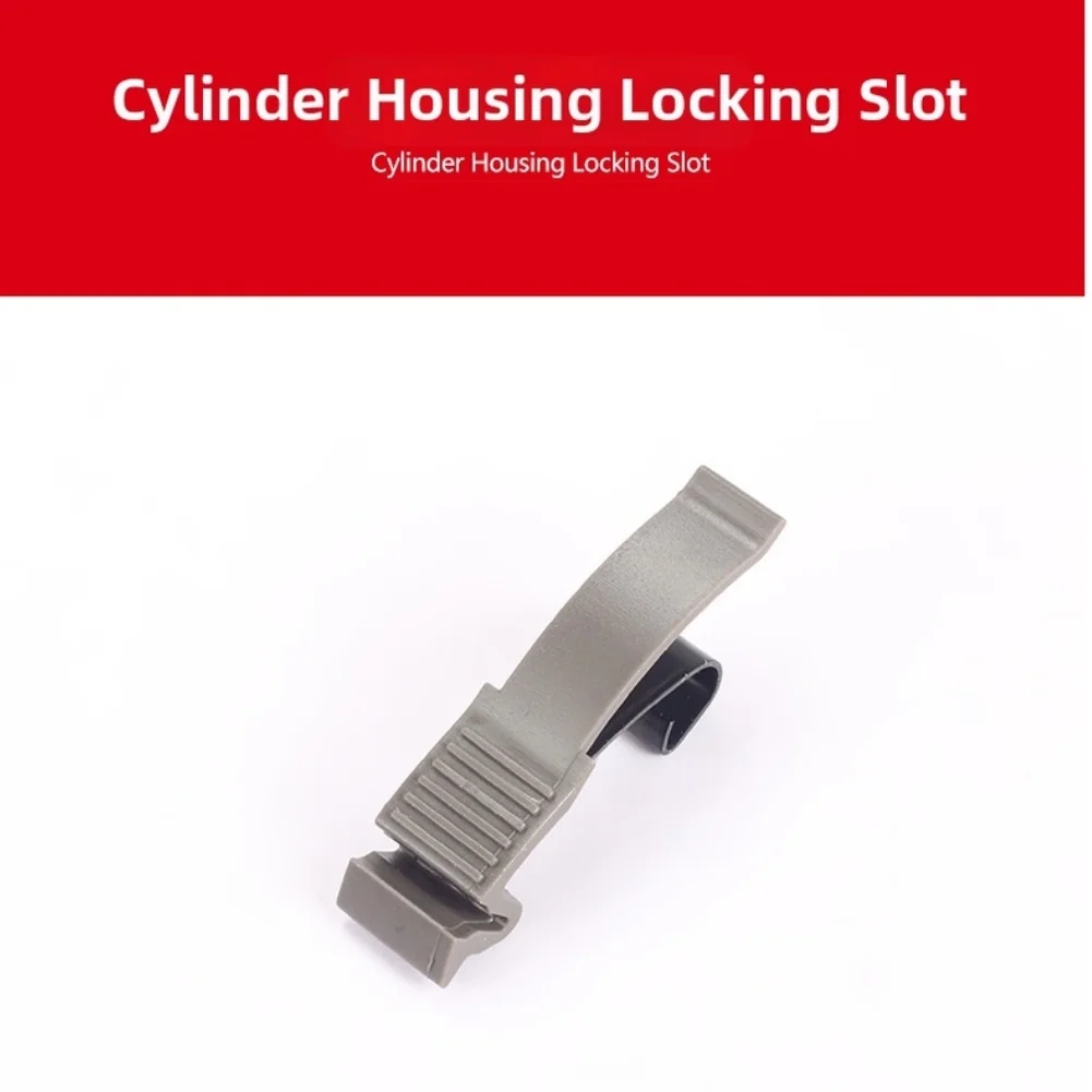 

Head Cover Catch Cylinder Lock For Chainsaw Maintenance Easy Installation Lightweight Design Plastic Construction