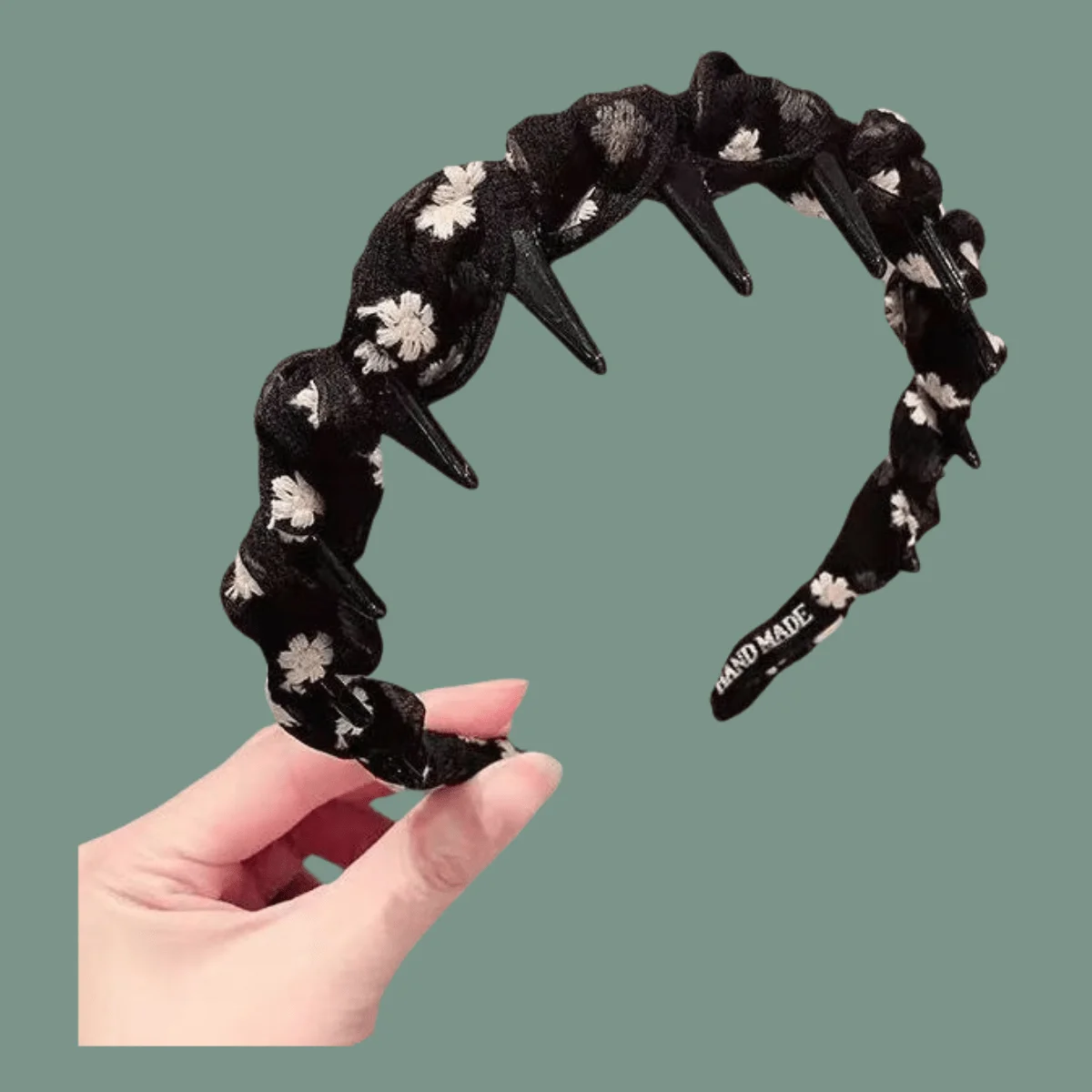 

Elegant Toothed Headband Mesh Wave Design Non-Slip Hair Hoop for Women Vintage Skincare Hair Accessories Spring