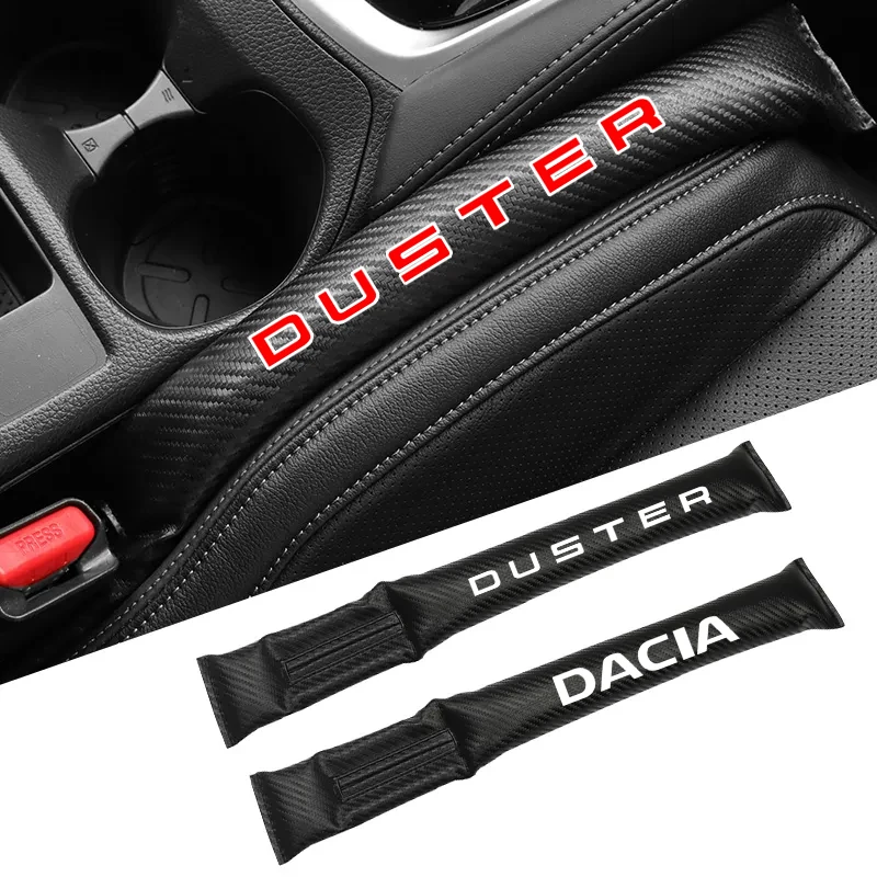 

Carbon Fiber Car Interior Seat Gap Plug Filler Pad For Renault Dacia Duster I II 1 2 MK1 MK2 2018 2019 2020 2021 2022 2023