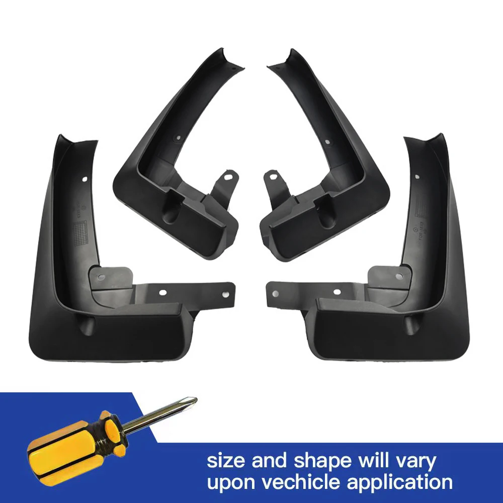 

4Pcs Front & Rear Mud Flaps Splash Guards Mudguards Black For BMW X3 G01 2018 2019 2020 2021 2022 2023