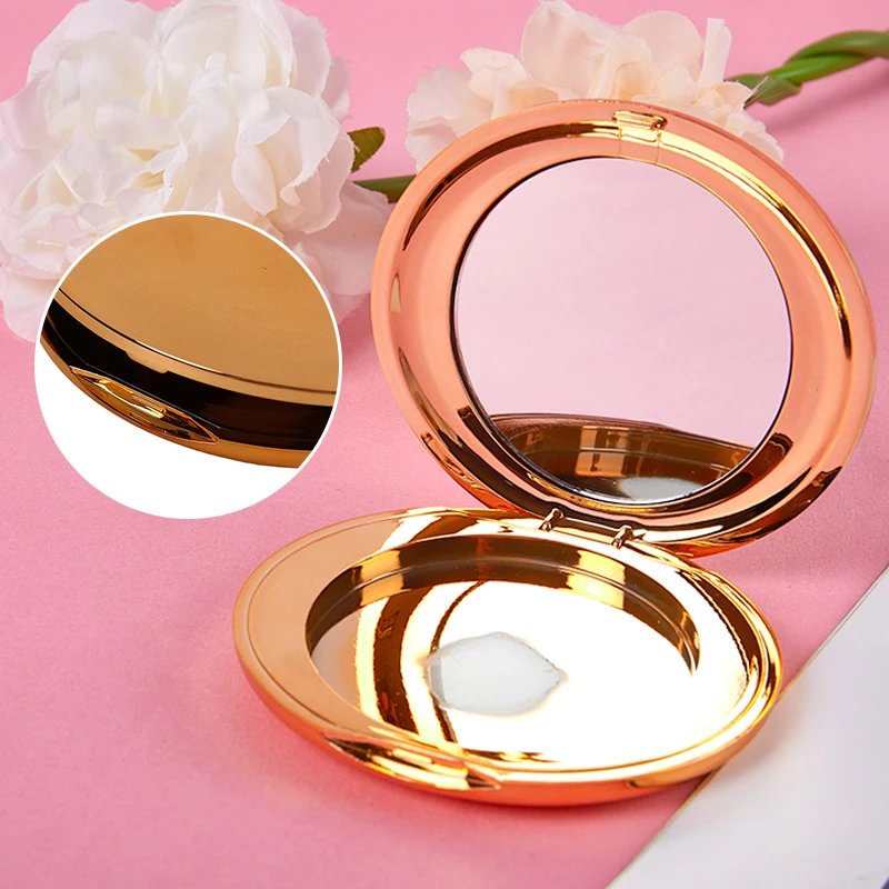 Portable Loose Powder Compact Container With Mirror Empty Reusable 6g Powder Case