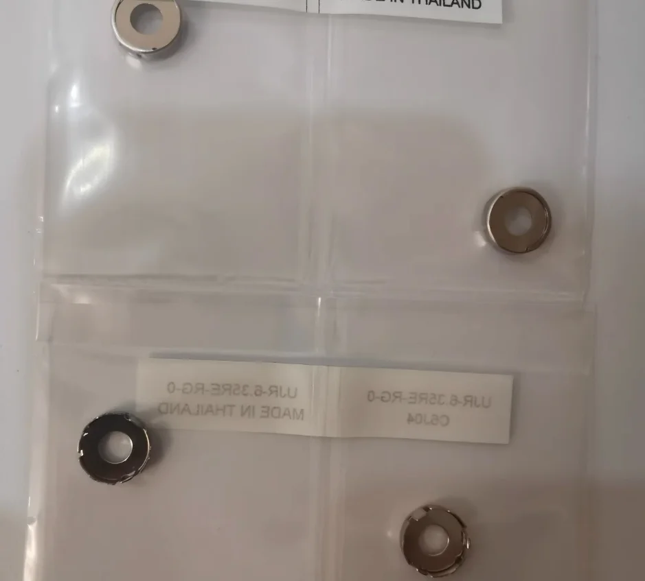 

10pcs nickel claw gasket UJR-6.35RE-RG-NI-0